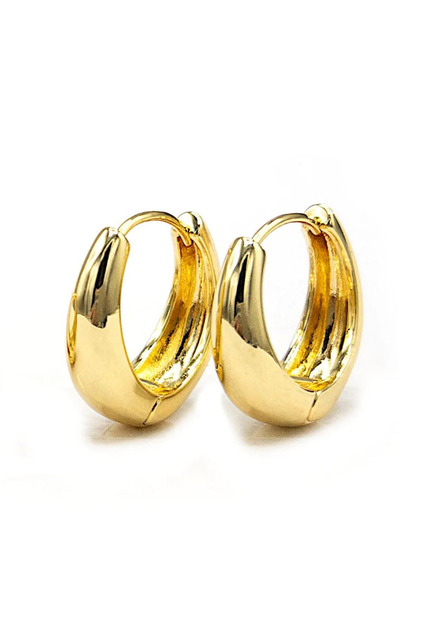 Chunky Gold Hoops